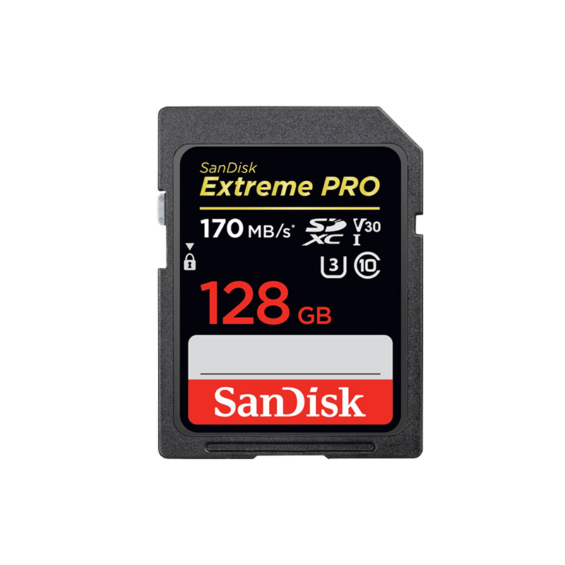3304V876 - SanDisk Extreme Pro SDXC UHS-I C10 Memory Card, 128GB
